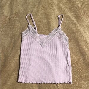 American Eagle Outfitters Light Pink Lace Cami